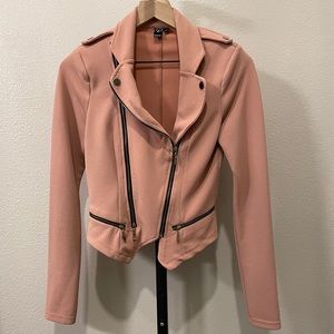 Pink Moto Blazer Jacket by Windsor